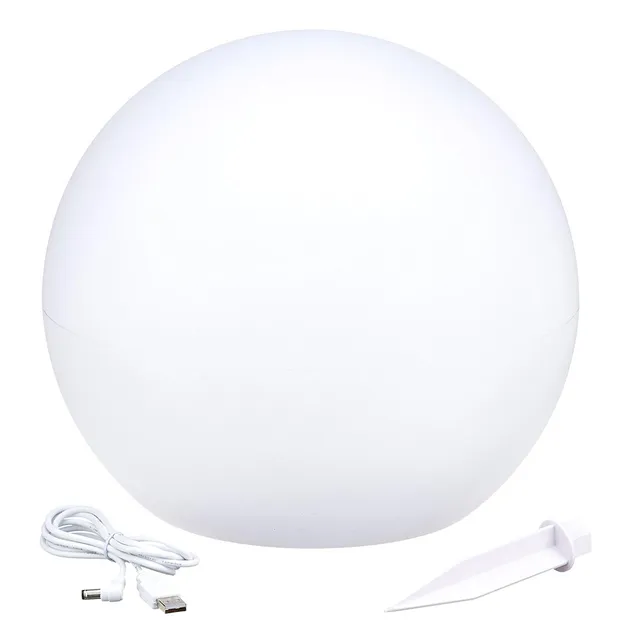Red Deco Solsty boule solaire flottante 30cm RGB