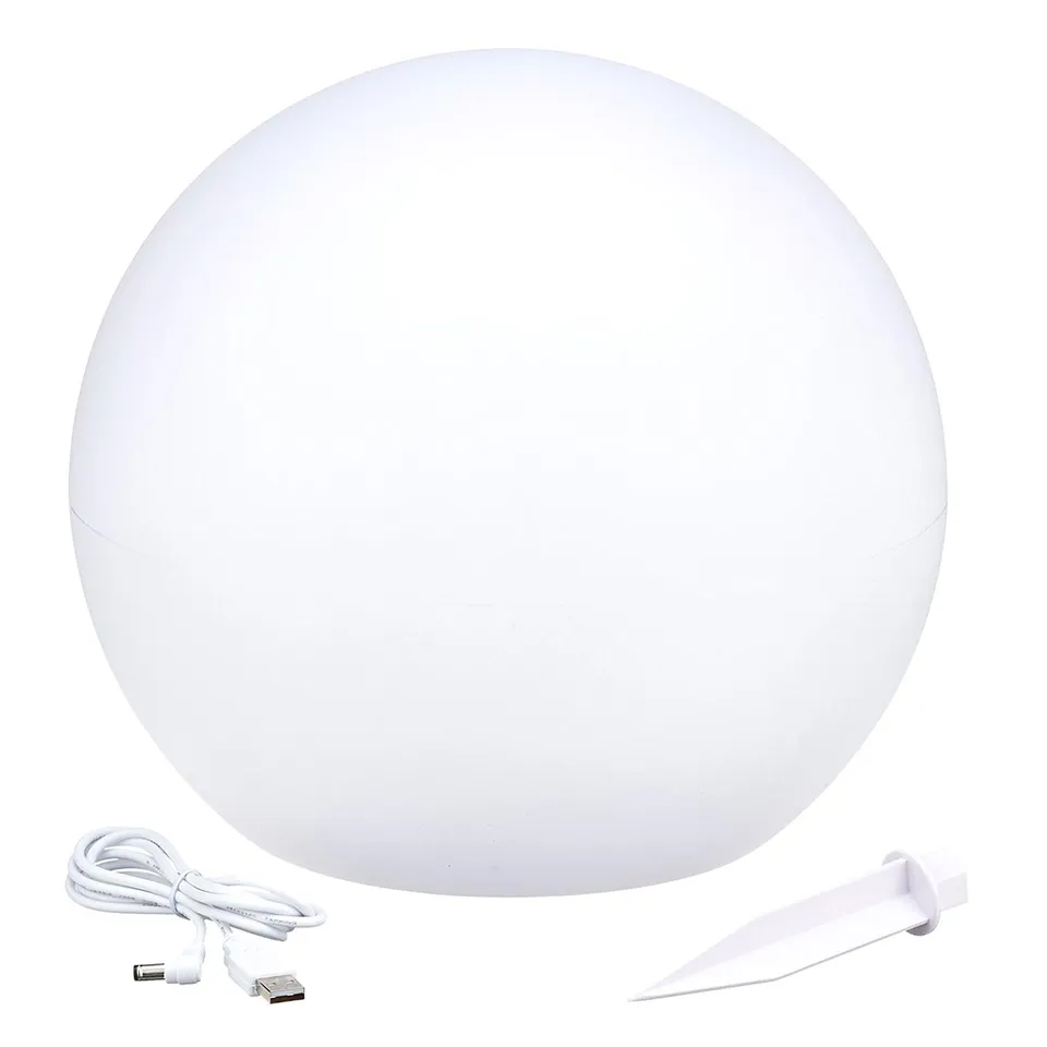 Red Deco Solsty boule solaire flottante 30cm RGB