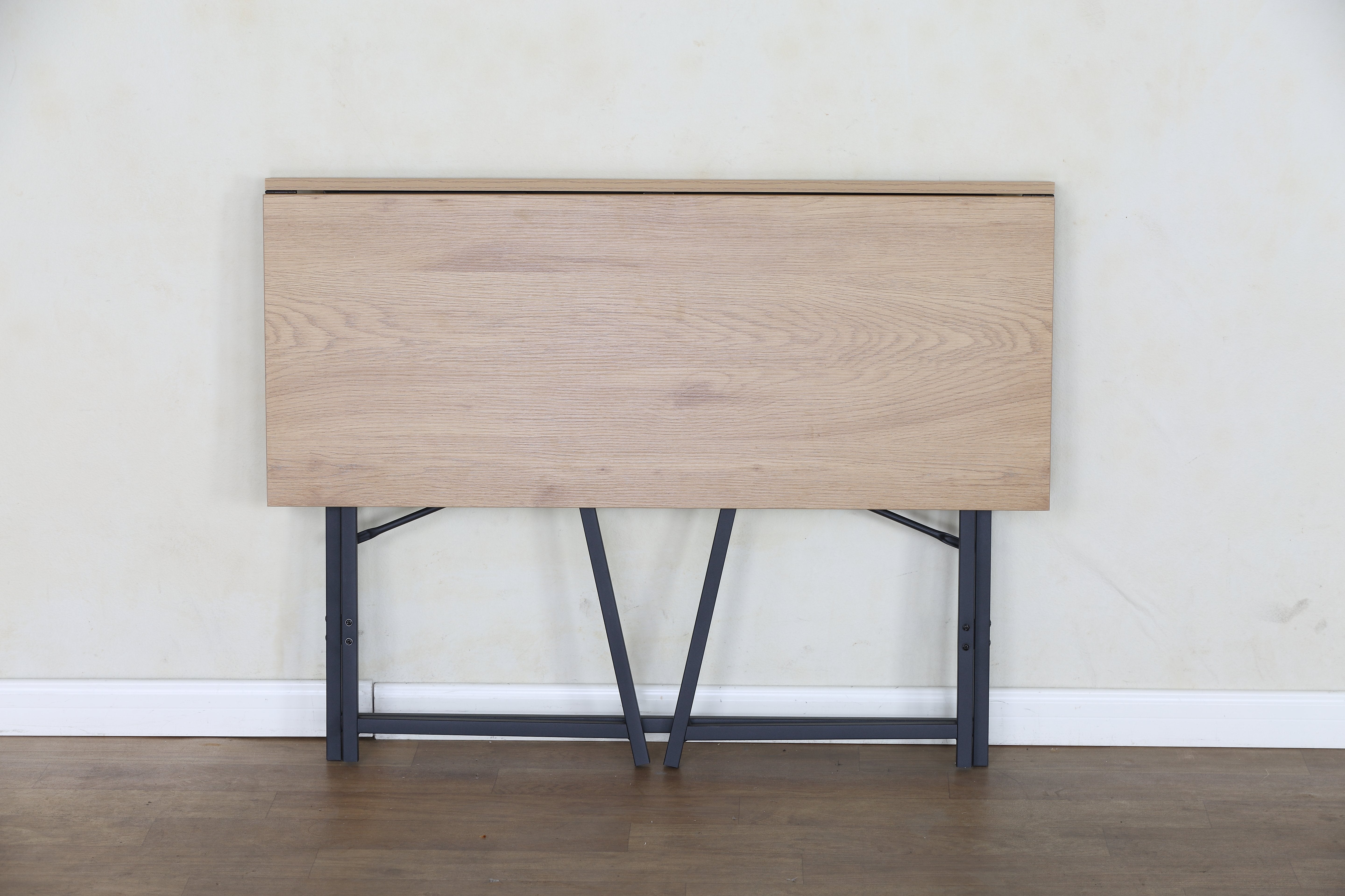 Stokomani Bureau d’appoint pliant compact petit espace