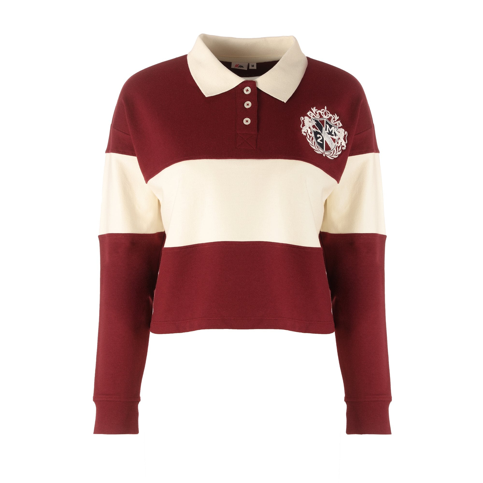 Polo Rayé Femme polo rouge rayé S à XL coton