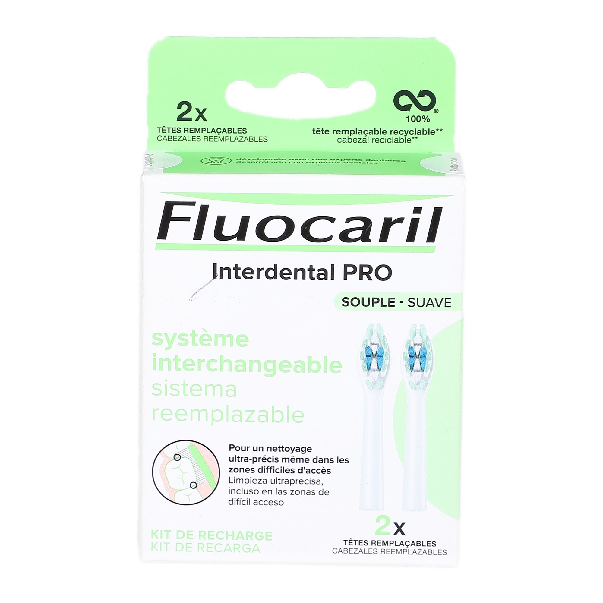 Stokomani Beaute 2 tetes brosse dents interdental
