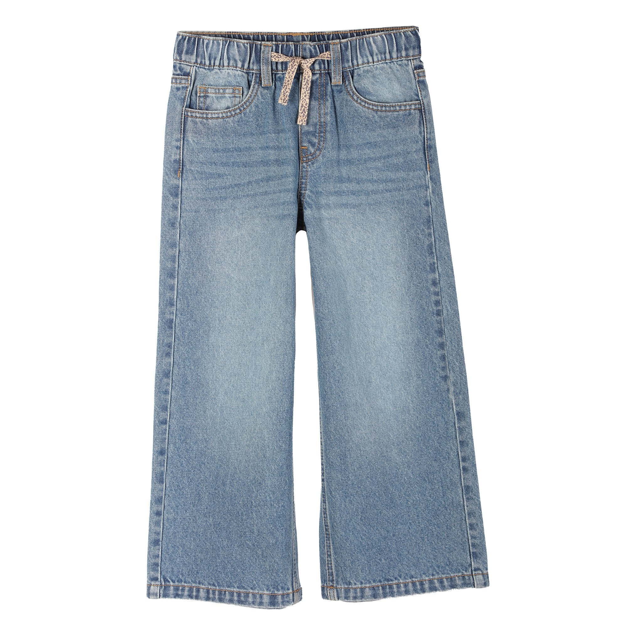 Stokomani Mode jean cordons bleu enfant 04A-12A