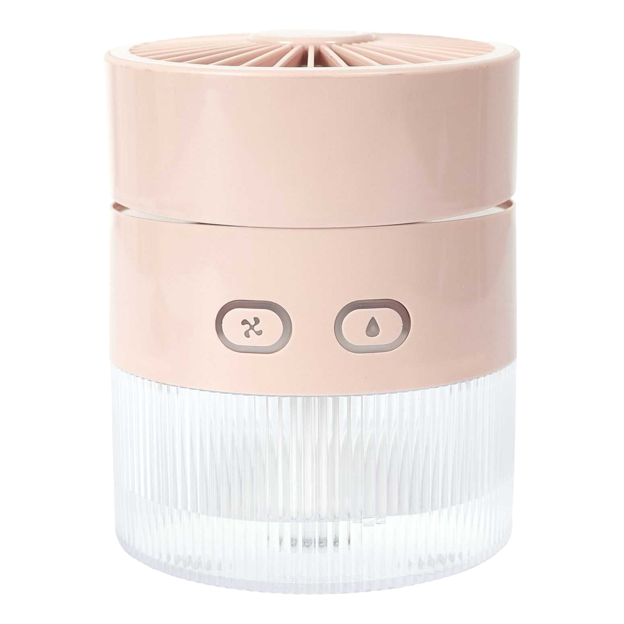 Stokomani Maison Ventilateur Brumisateur USB LED Orientable Bureau