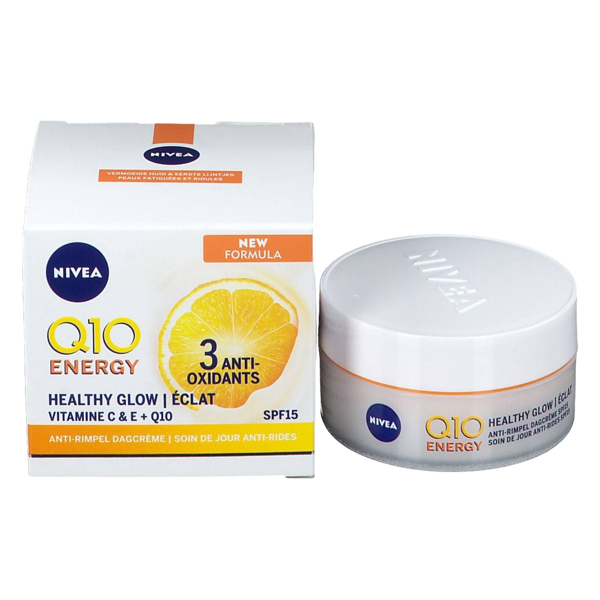 Nivea Q10 Energy crème anti-rides éclat visage