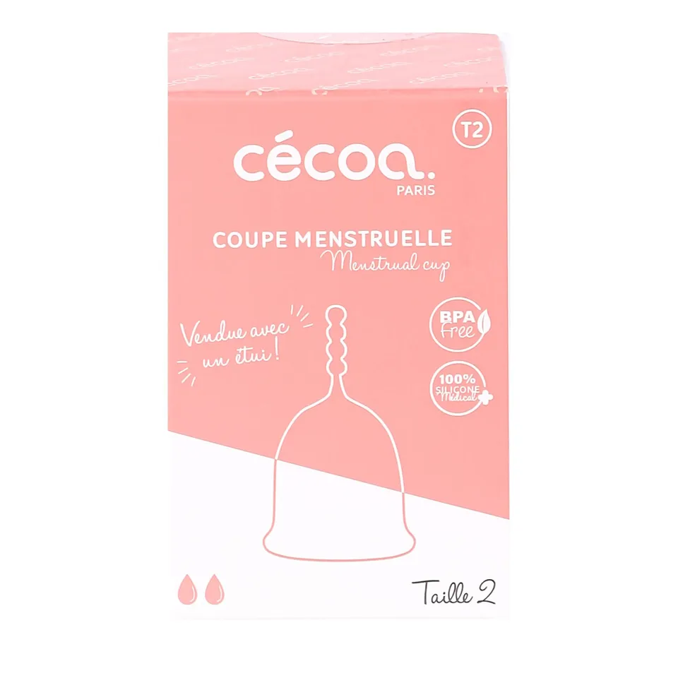 Stokomani Coupe menstruelle T2 réutilisable