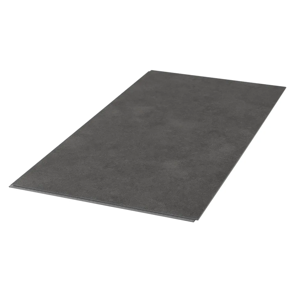 ECD Germany sol vinyle clic ciment foncé 7,44m² 40 lames