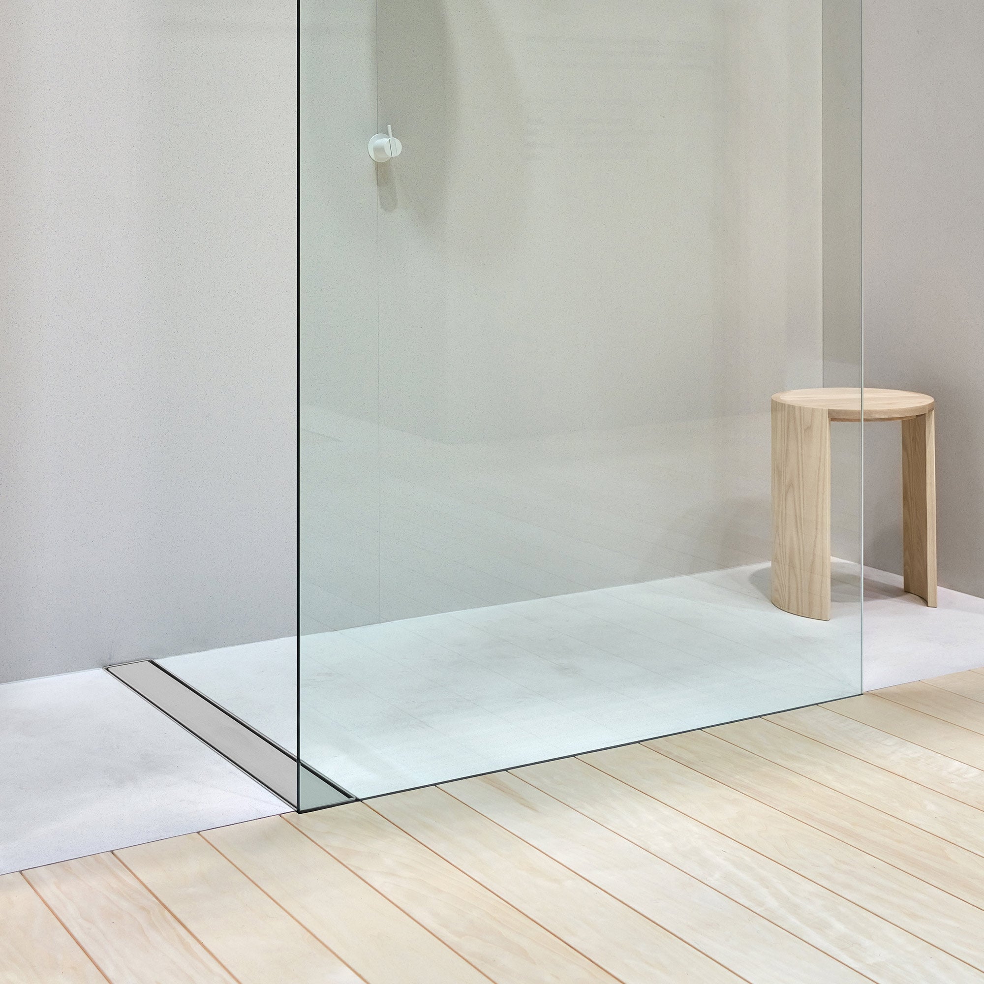ECD Germany Sanitär ML-Design caniveau douche 100cm inox