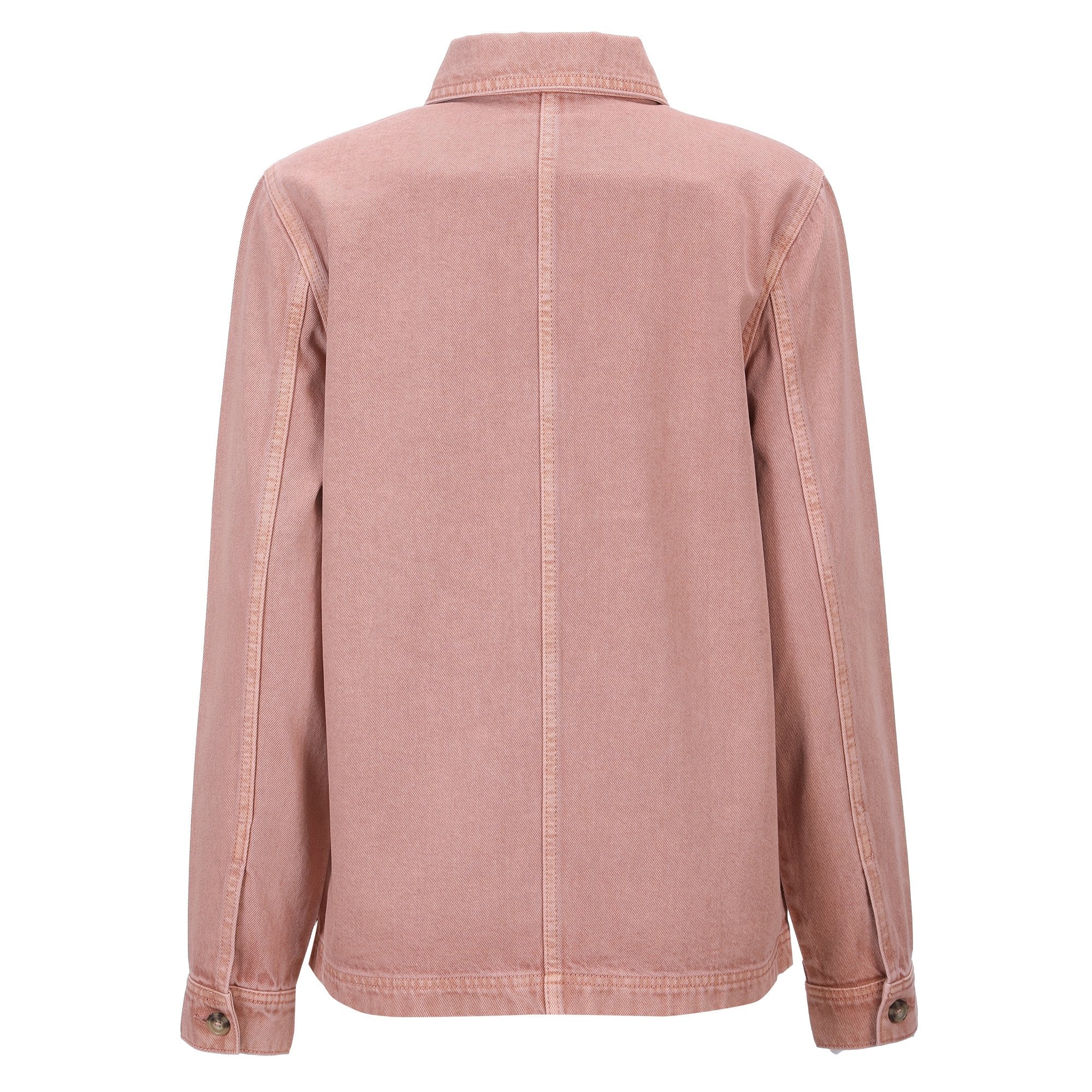 Stokomani Mode veste boutonnée rose femme