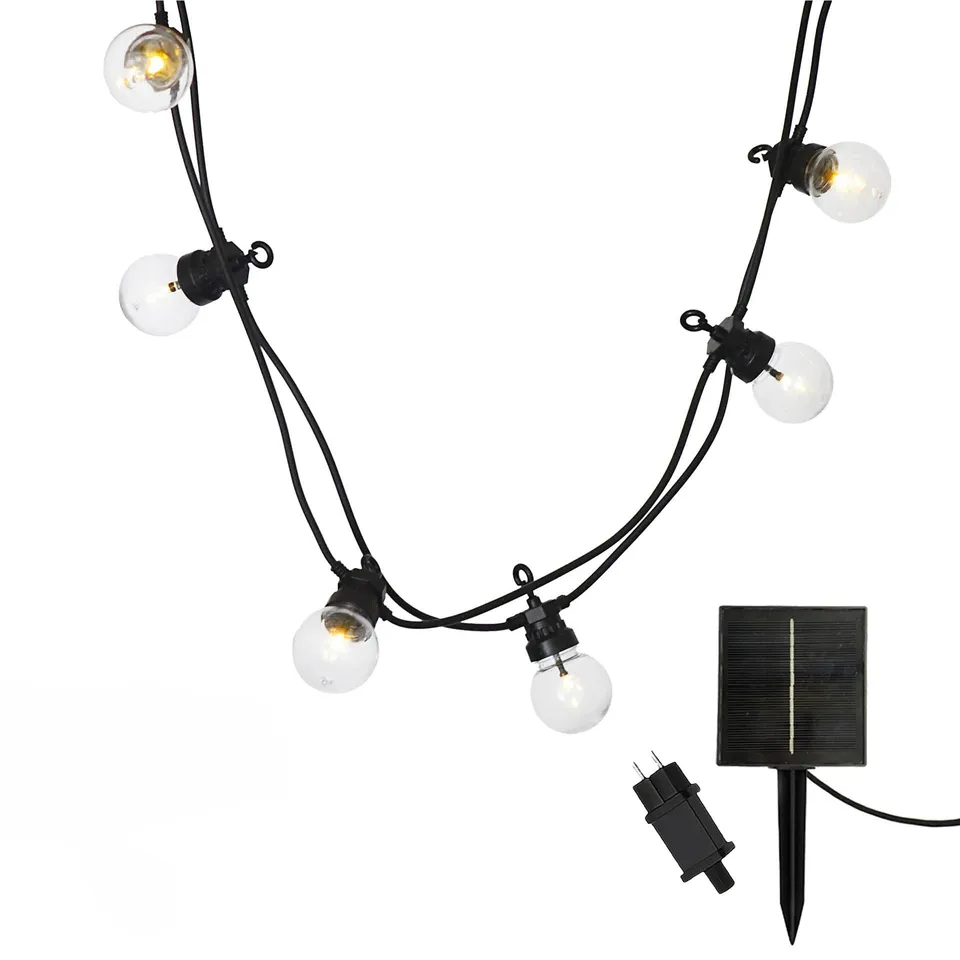 Red Deco Party Clear 20 guirlande lumineuse 40 ampoules 14,4 m