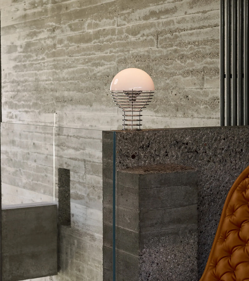 Verpan Wire Portable lampe sans fil blanc design