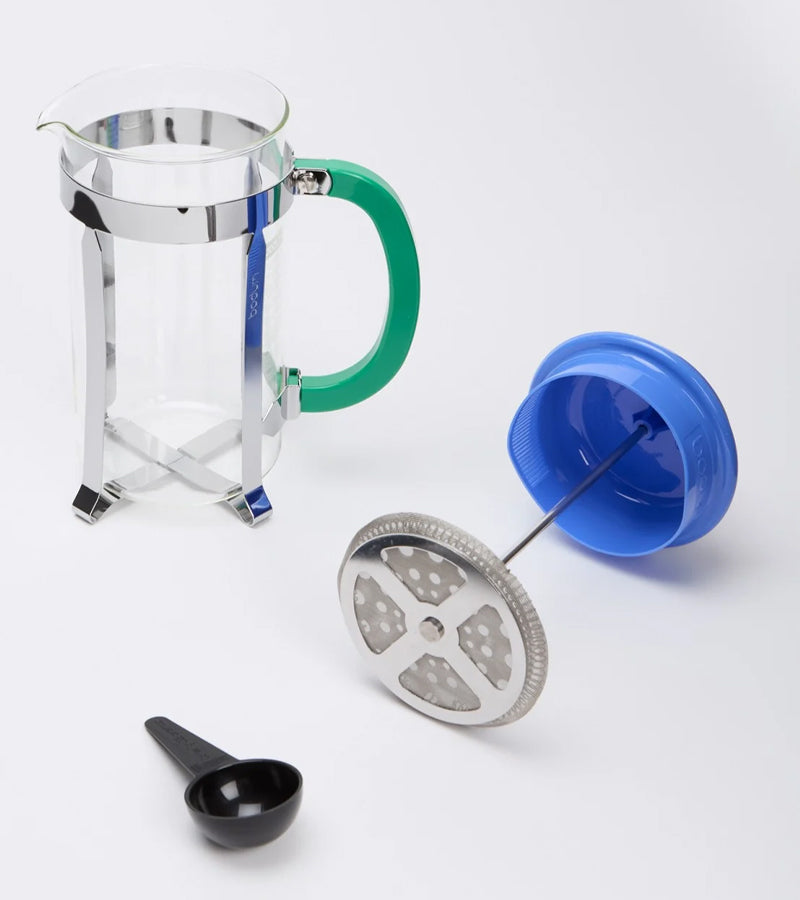 Bodum Moma Cafetière à piston bleue design
