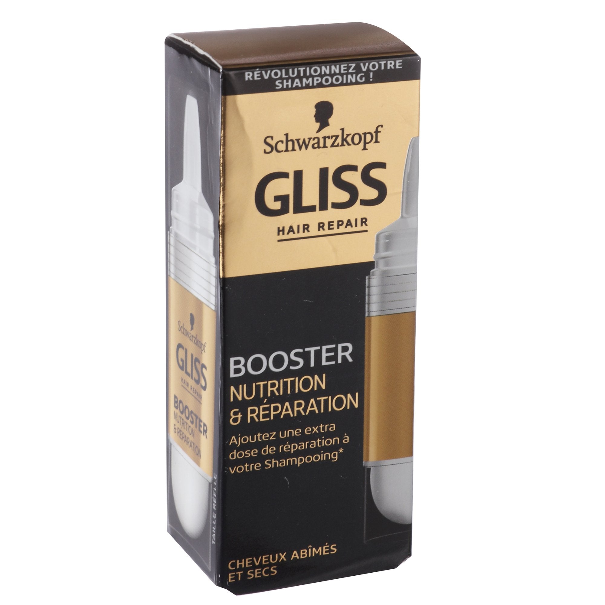 Soin booster nutrition réparation cheveux shampoing