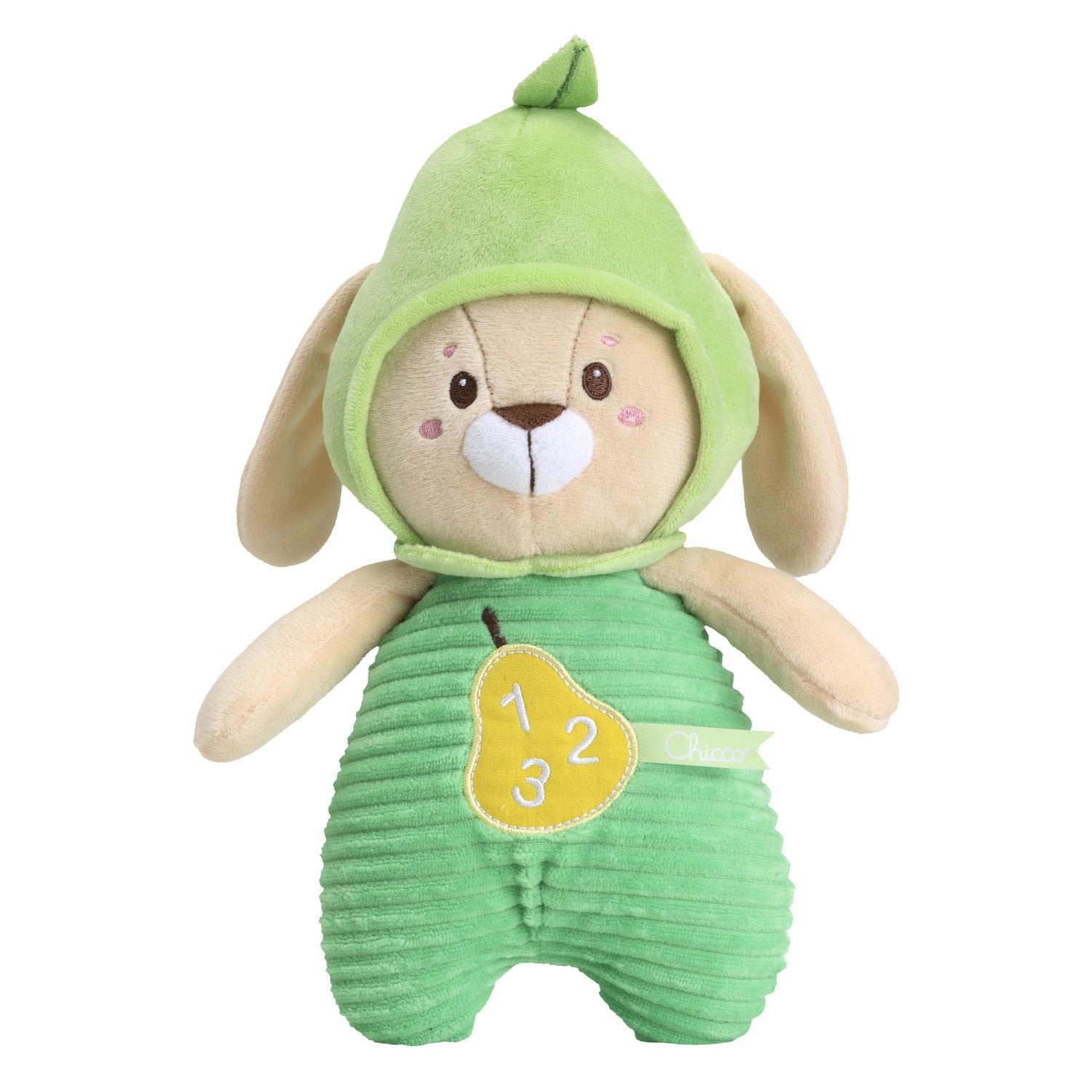 Stokomani Peary le lapin bilingue peluche interactive 0-24 mois