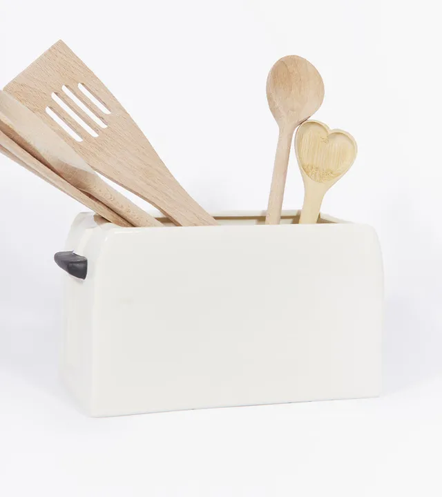 L'avant gardiste Table Fun pot rangement Toaster brunch