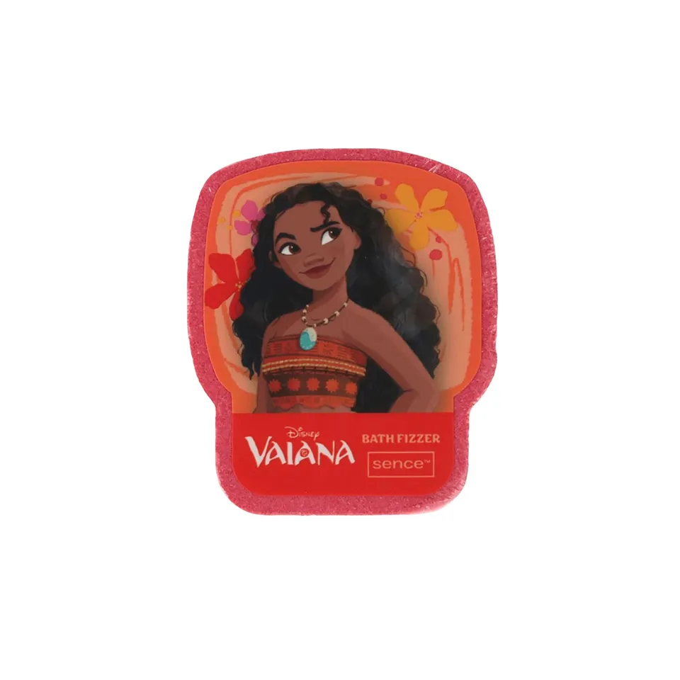 Disney Vaiana Galet de bain effervescent rouge enfant