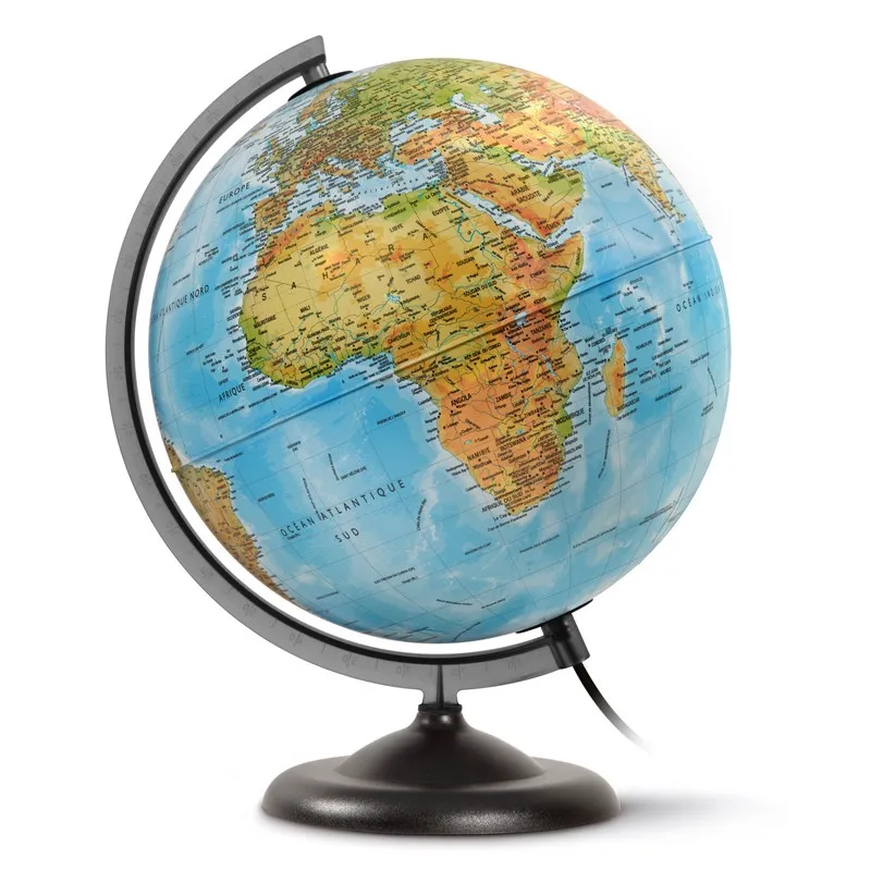 Safe Tool BASIC Globe 25 cm bleu globe terrestre plastique