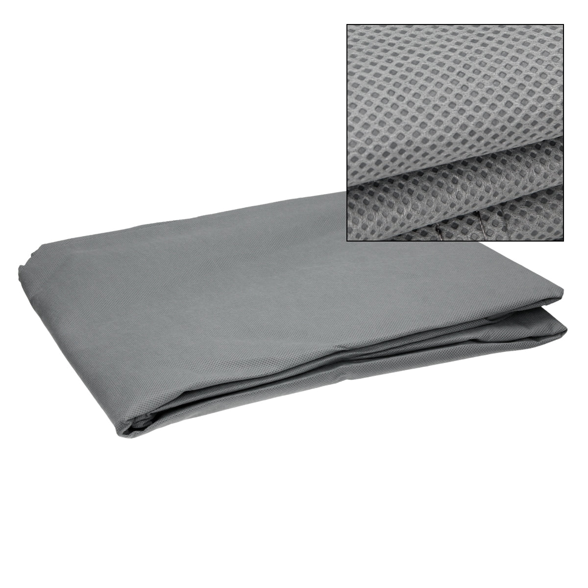 Support hardtop noir acier à roulettes + housse