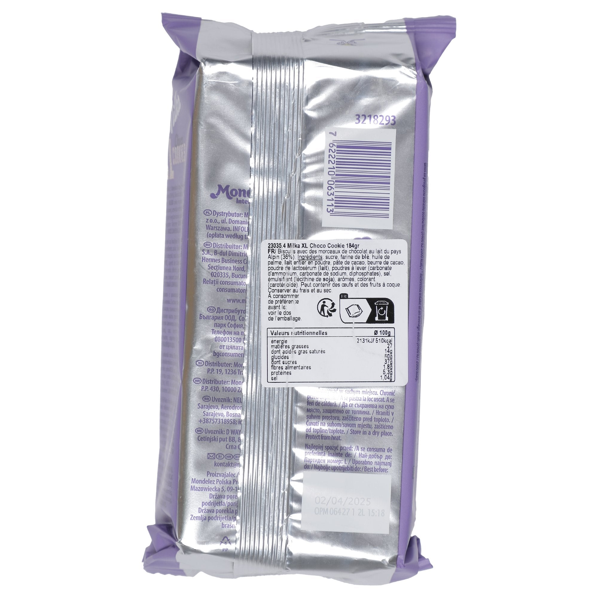 Stokomani Cookies XL chocolat goûter