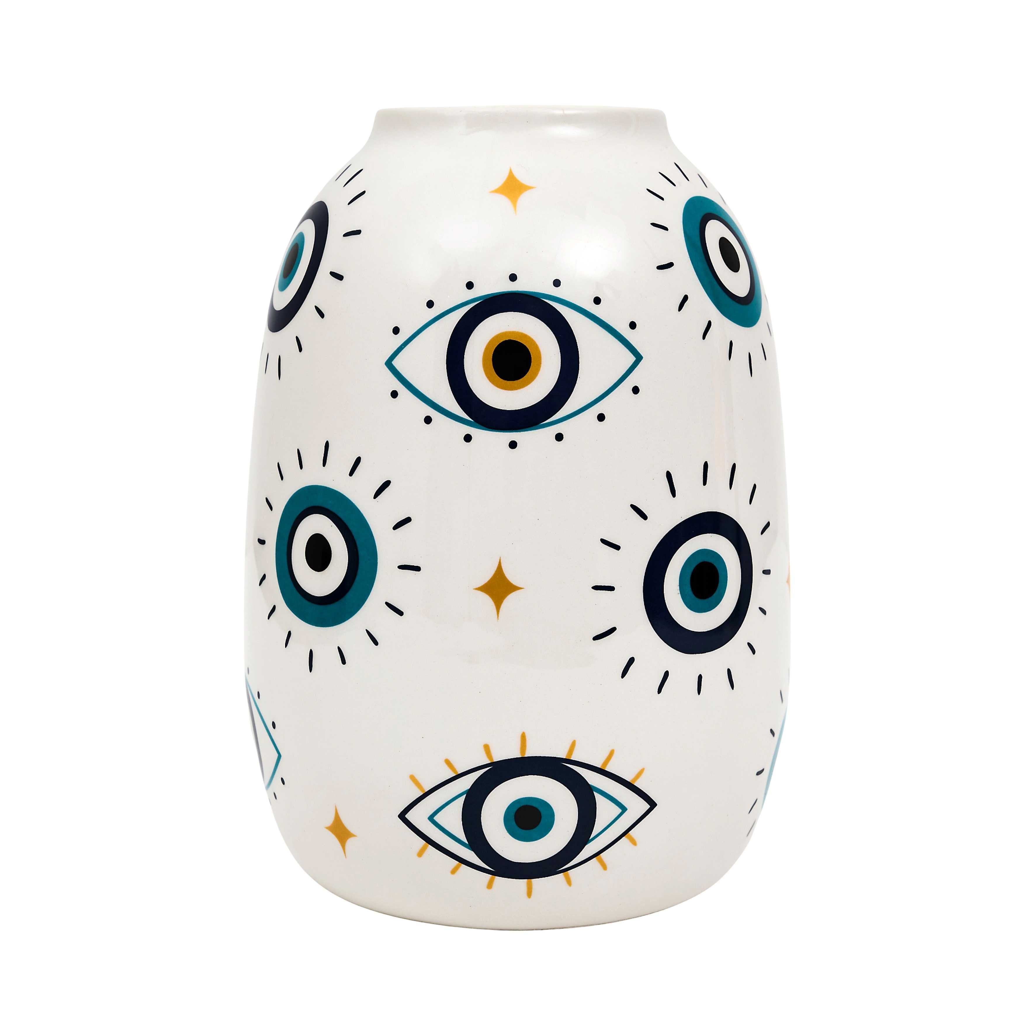 Stokomani Louxor Vase 22cm déco salon beige