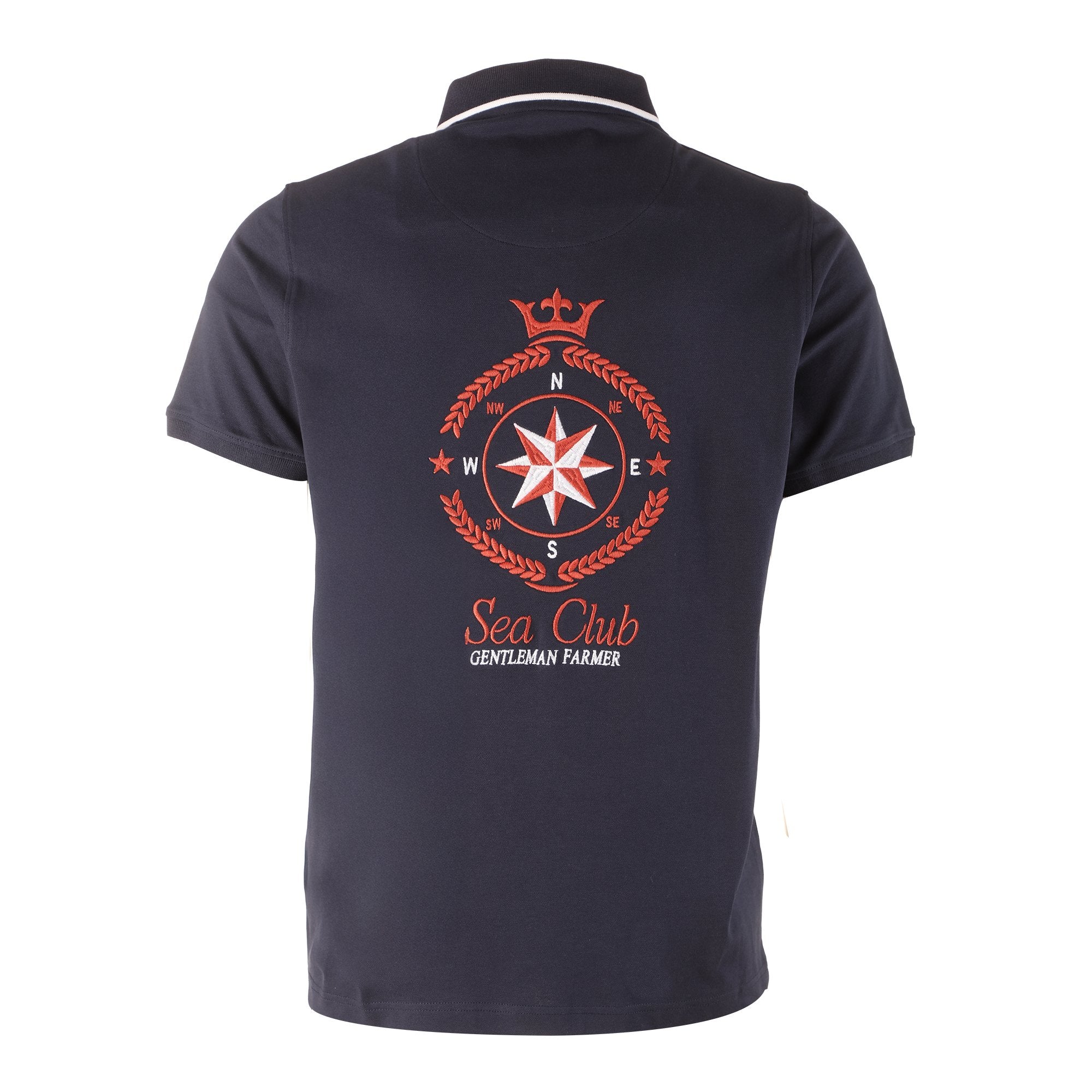 Stokomani Sea Club polo homme bleu foncé L