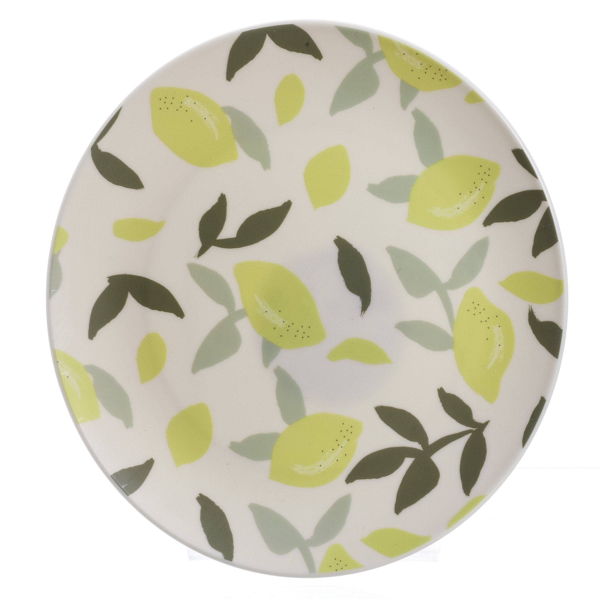 Stokomani Maison assiettes citrons 20 cm
