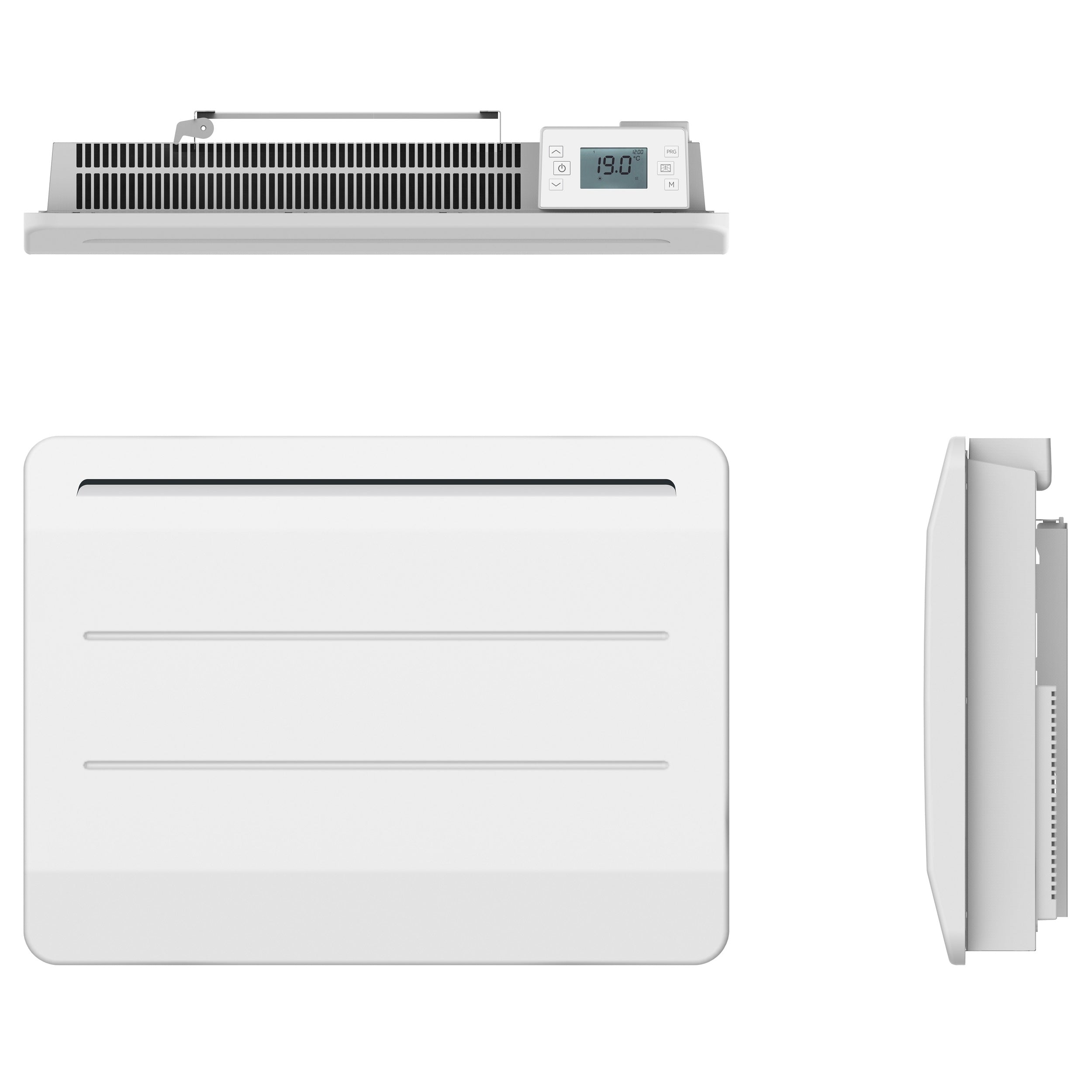 Red Deco Mauna 2000W radiateur fonte blanc 20 m²