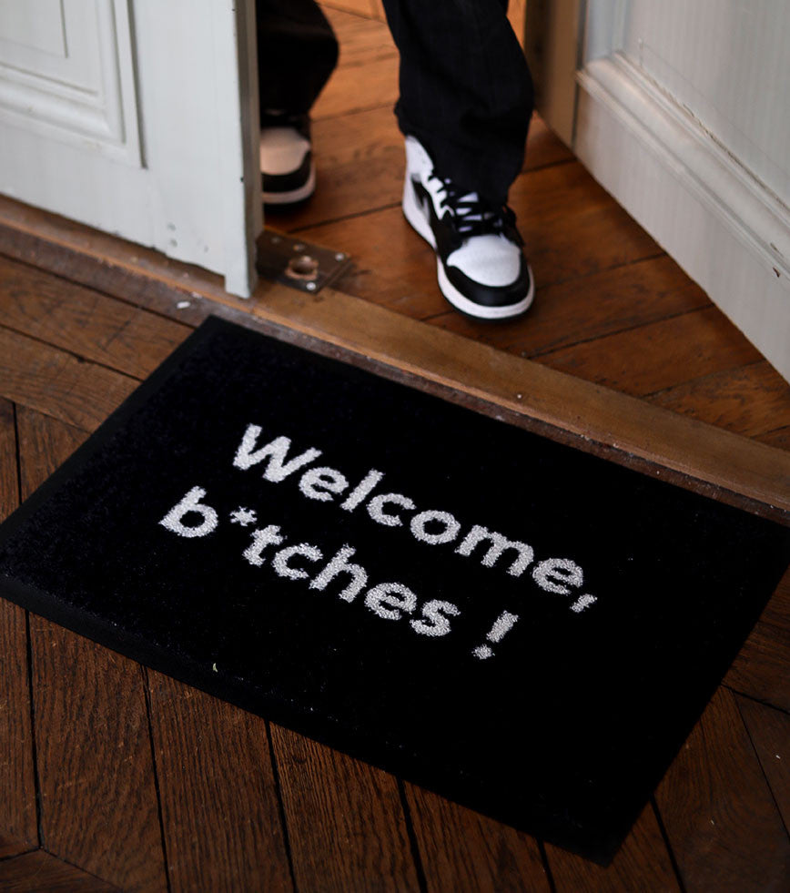 L'avant gardiste Welcome paillasson entrée humour