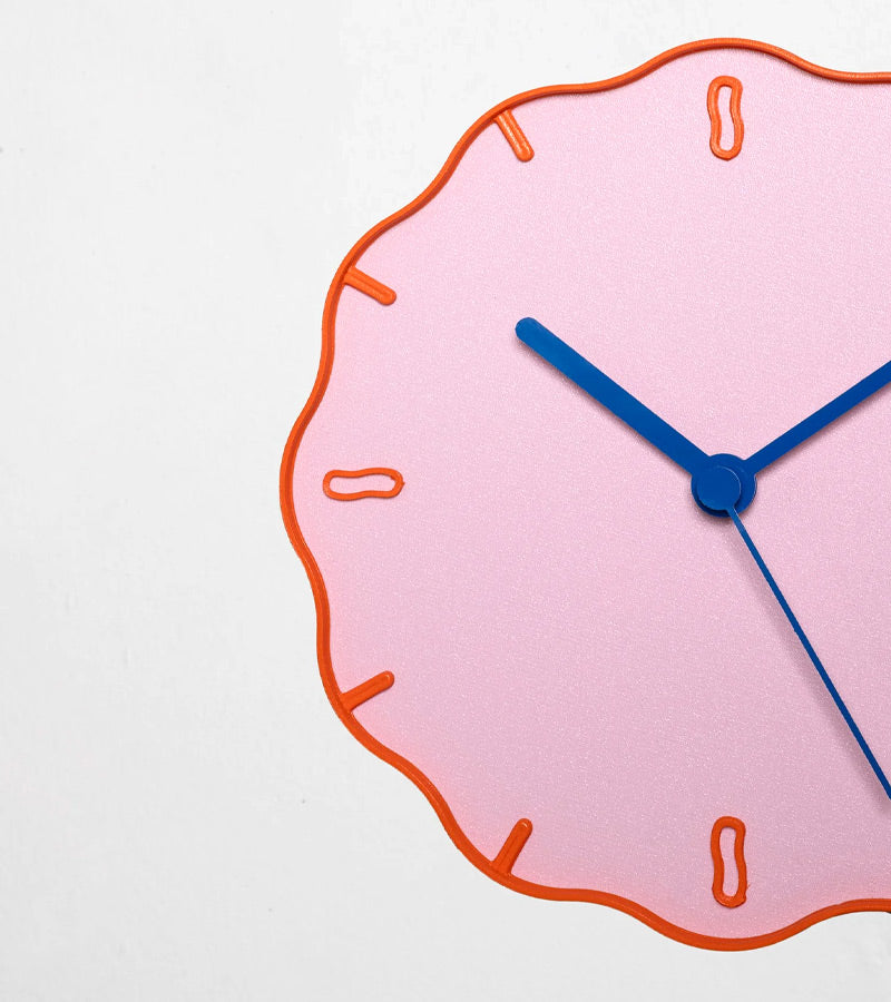 L'avant gardiste Margherita horloge murale design 3D