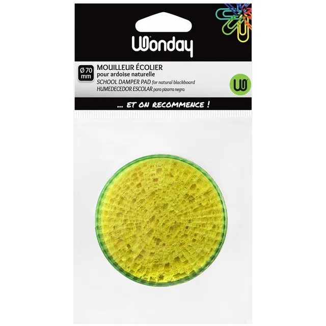 Safe Tool Fournitures scolaires mouilleur éponge Ø 7 cm qualité sup