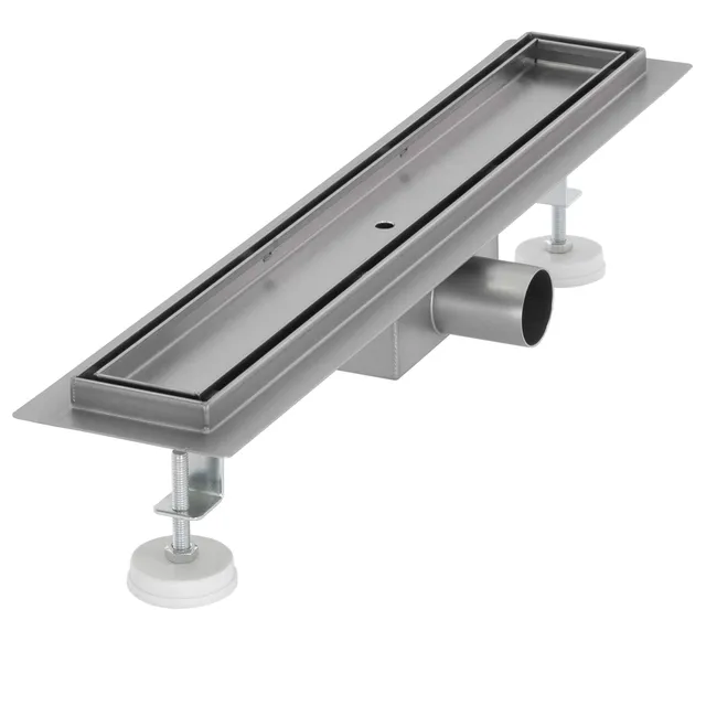 ECD Germany ML-Design Caniveau de Douche Inox 60 cm
