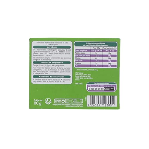 Leader Price Parfait Arôme Ail & Persil assaisonnement 80g