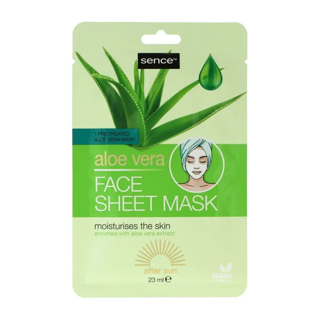 Stokomani Sence Masque visage tissu aloe vera hydratant