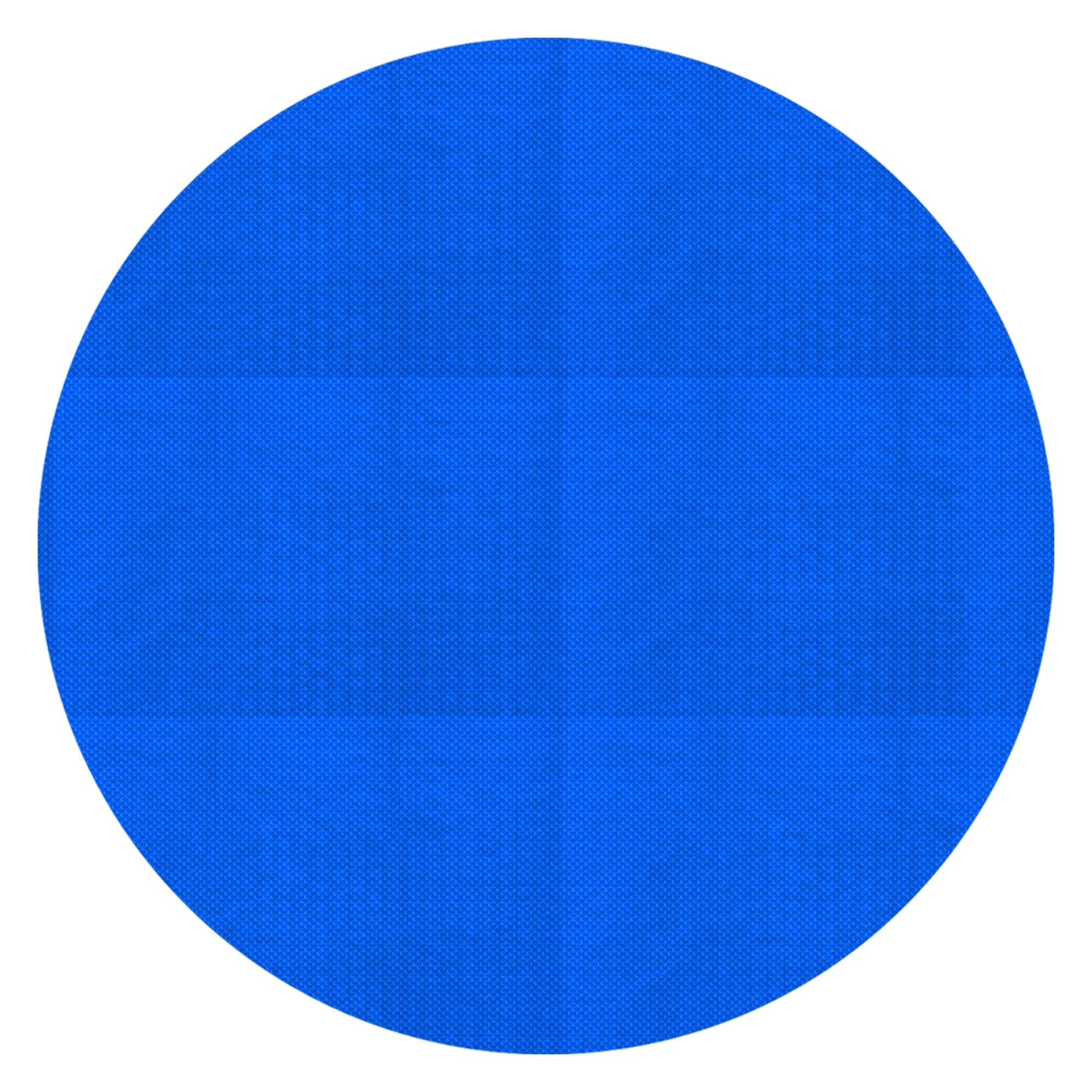 ECD Germany bâche solaire piscine ronde bleue Ø 500 cm 120µm