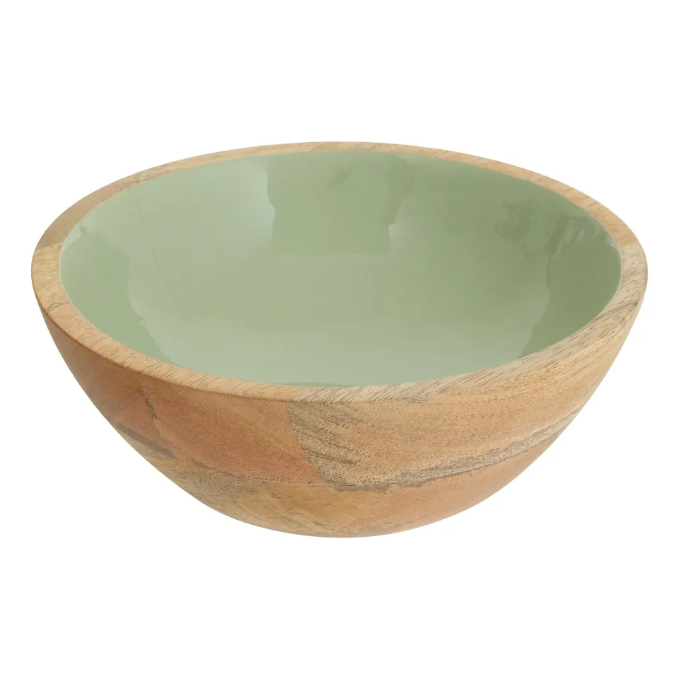 Stokomani Maison Inaya saladier manguier 19cm vert