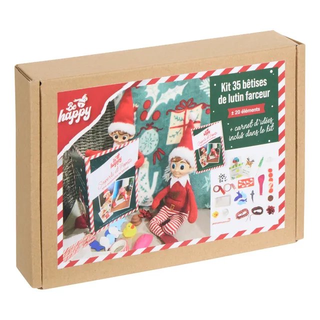 Atmosphera kit lutin farceur 22 pièces bêtises de Noël