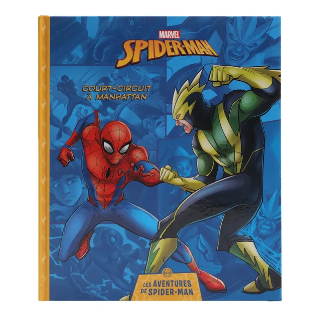 Stokomani Marvel Spider-Man Court-Circuit à Manhattan livre