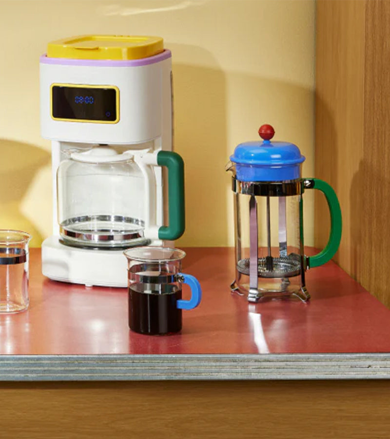 L'avant gardiste Table Fun Cafetière programmable vintage Moma x Bodum