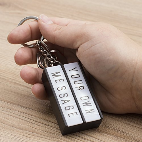 Shop-Story Lifestyle porte-clés LightBox LED 75 lettres
