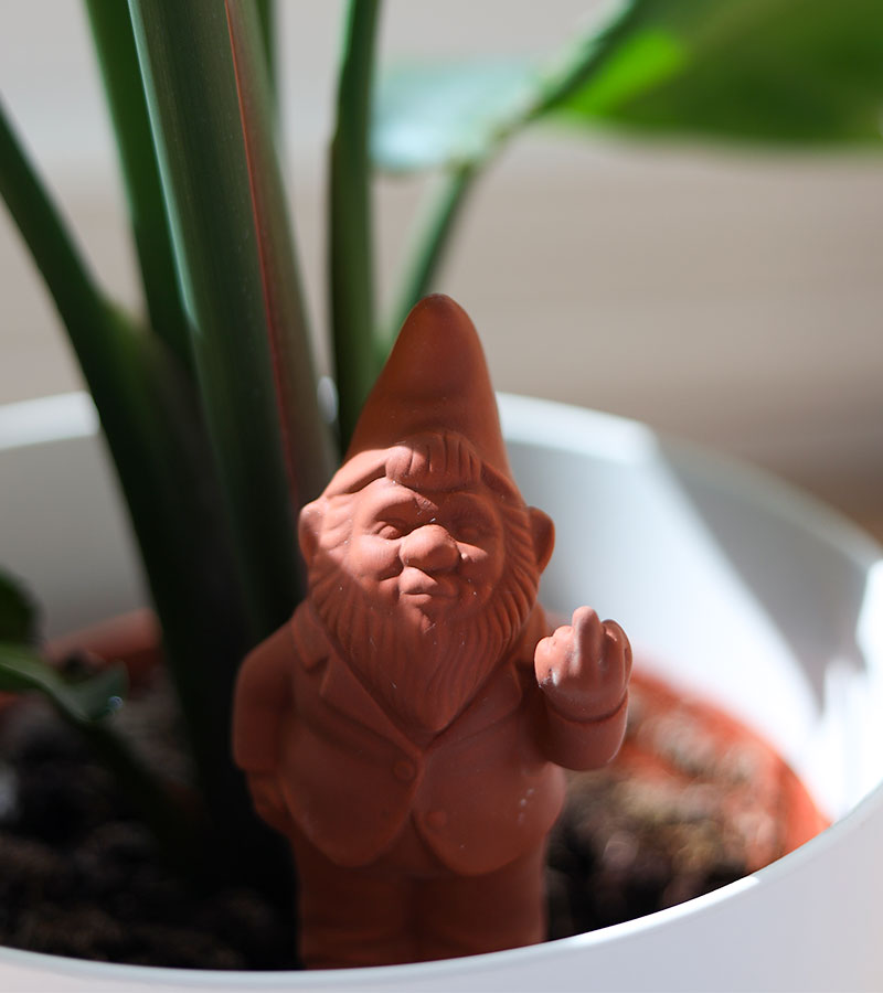 L'avant gardiste Outdoor gnome terracotta irrigateur plantes