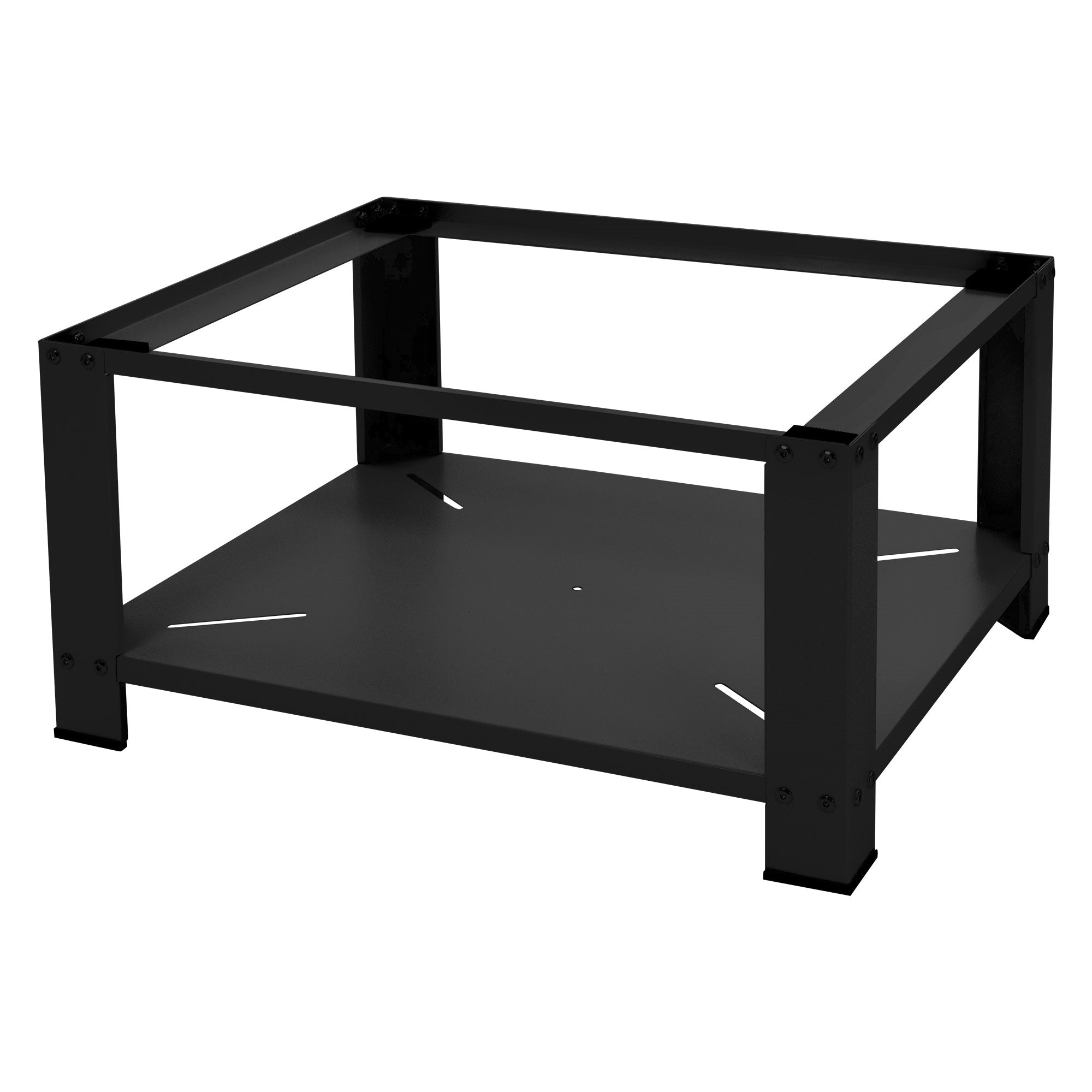 ECD Germany socle lave-linge acier avec rangement 63x54x32 cm