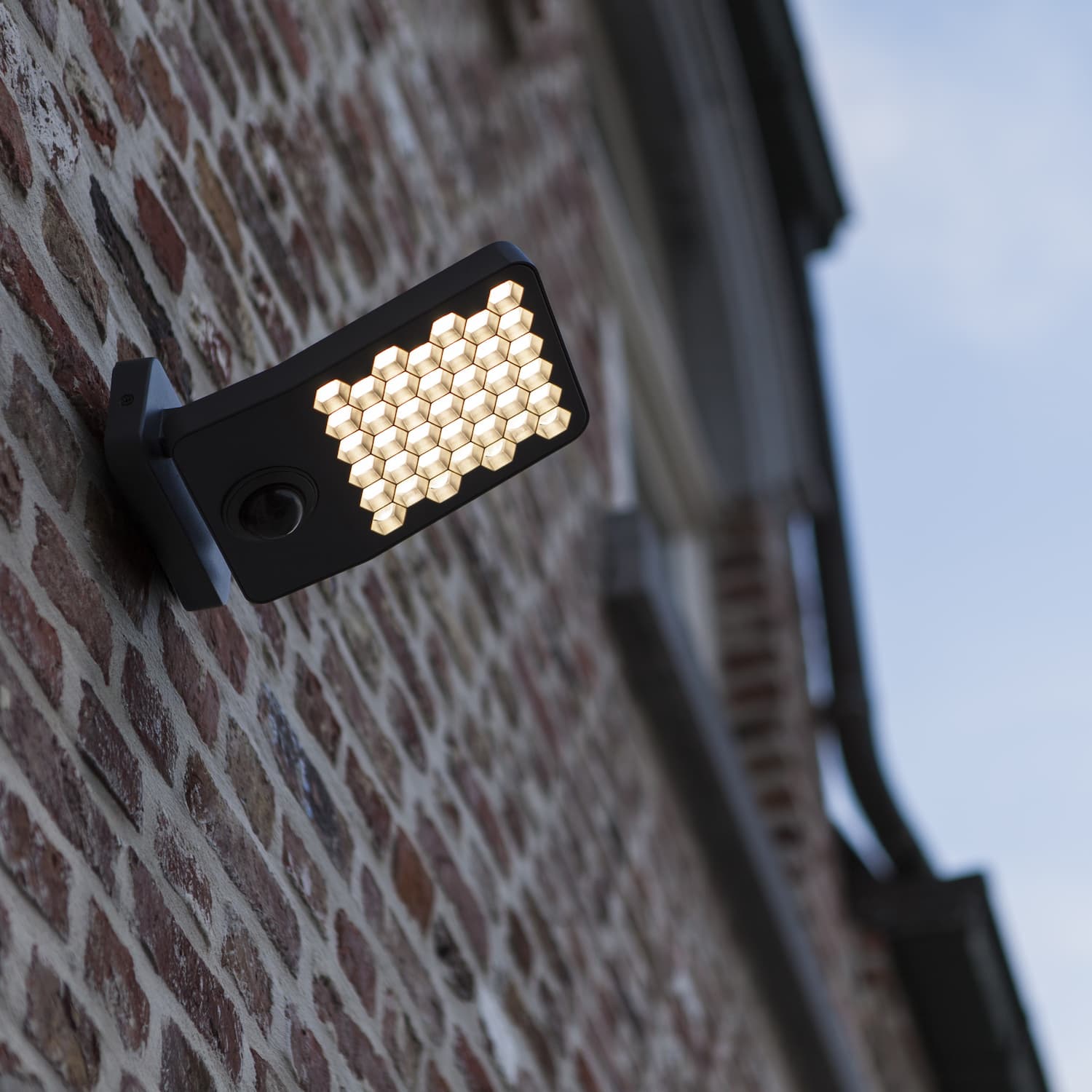 Red Deco Atlantis Grey applique extérieure LED alu 2000 lm