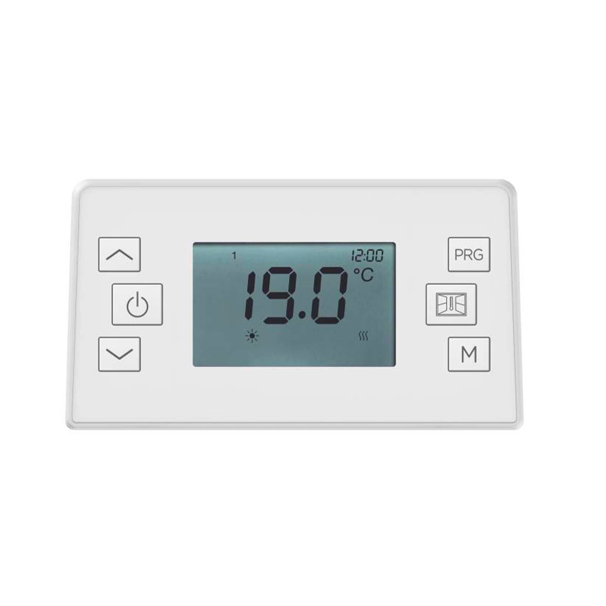 Red Deco Tana radiateur fonte 1000W LCD blanc