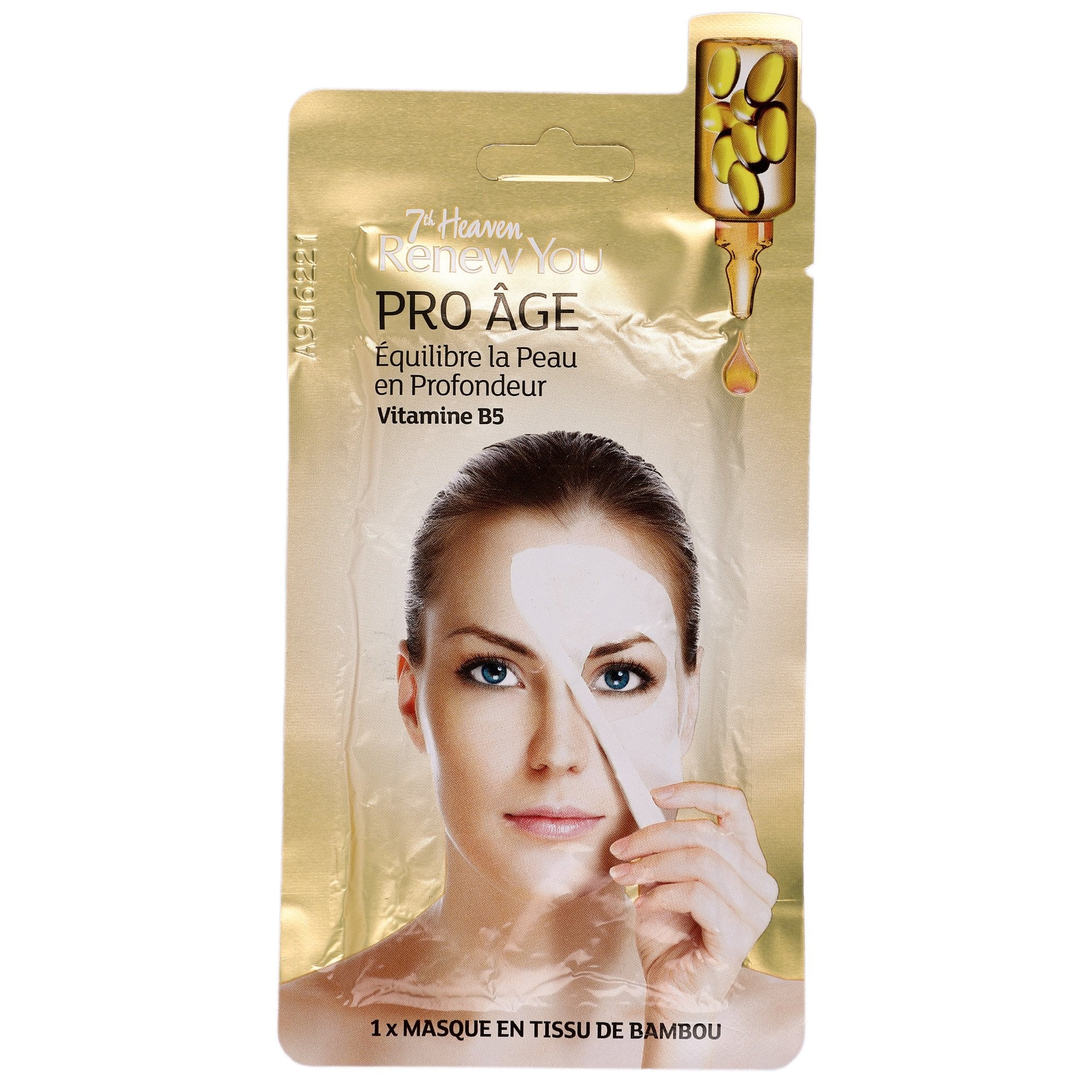 Stokomani Beauté Masque Tissu Vitamine B5 Masque Visage Repulpant