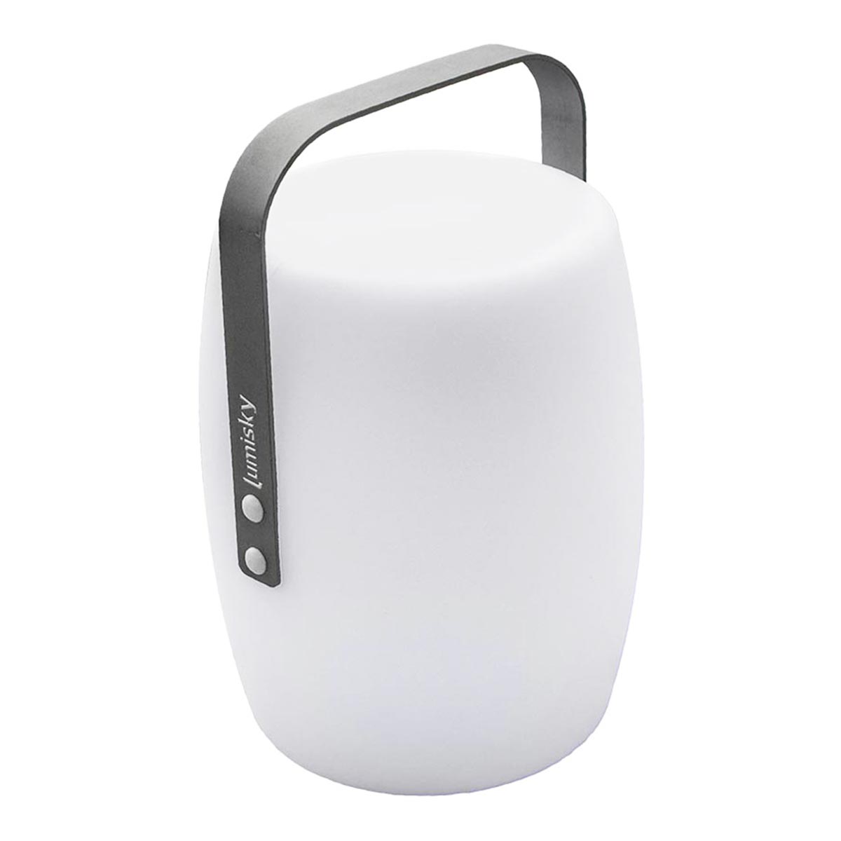 Red Deco Lucy Rock H31cm lanterne sans fil poignée dimmable