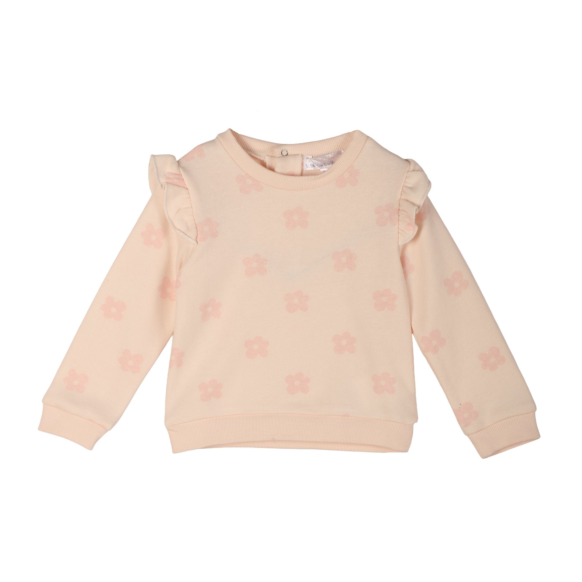 Stokomani Mode sweat bébé rose 12M molleton doux