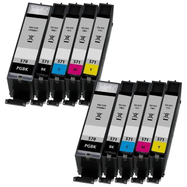 Shop-Story High-Tech 570/571XL cartouche encre compatible Canon lot 10