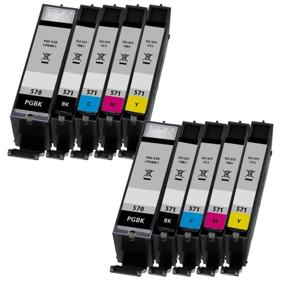 Shop-Story High-Tech 570/571XL cartouche encre compatible Canon lot 10