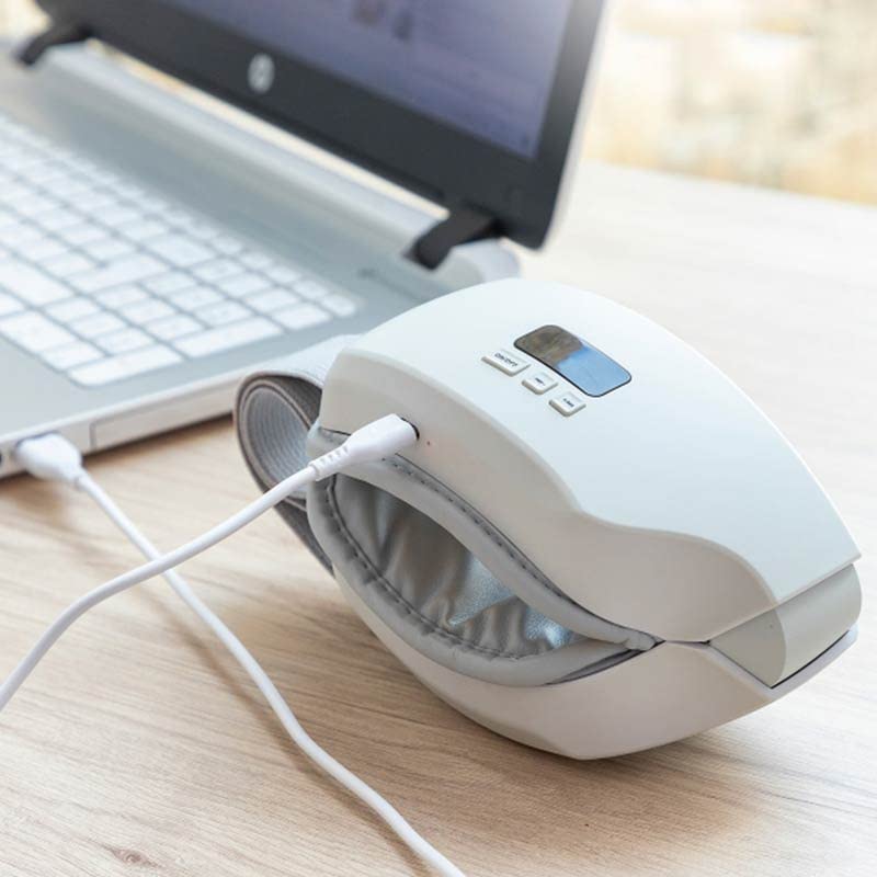 Shop-Story Bien-être Eyesky masseur yeux chauffant bluetooth gris