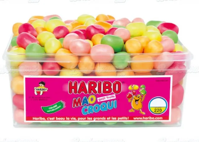 Mao Croqui Fruit bonbons fruités 1 kg croquants