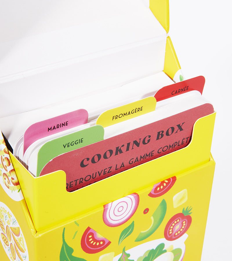 L'avant gardiste Cooking box Salades boîte fiches recettes
